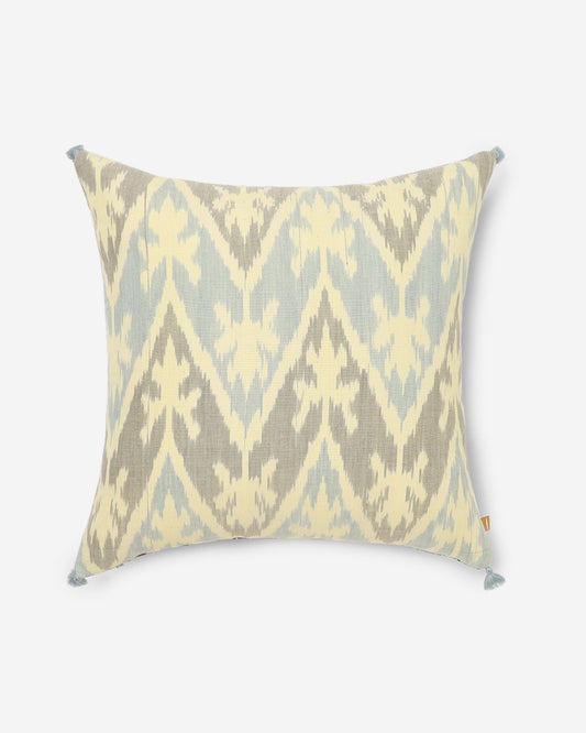 Yolanda Warp Ikat Cotton Cushion Cover