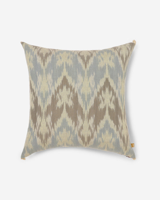 Yolanda Warp Ikat Cotton Cushion Cover