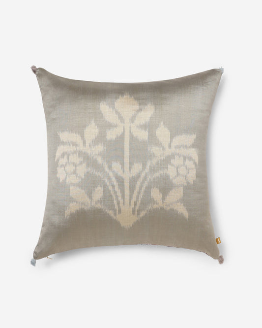 Vanessa Weft Ikat Cotton Silk Cushion Cover