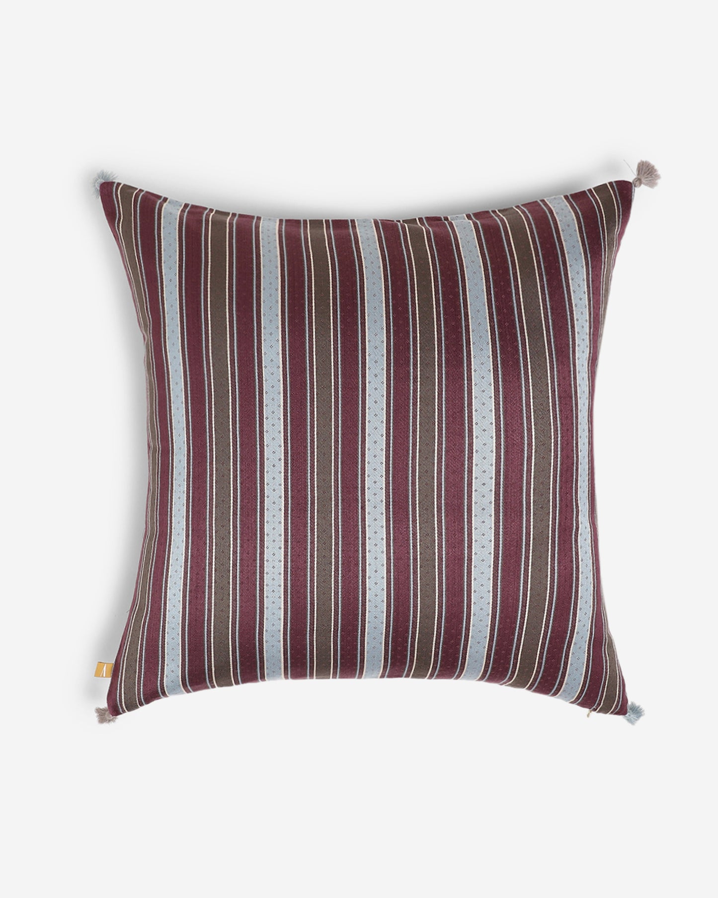 Vanessa Weft Ikat Cotton Silk Cushion Cover