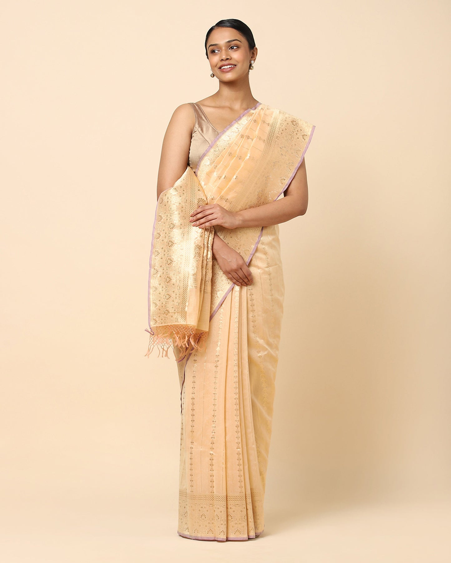 Vadi Powdi Silk Cotton Saree
