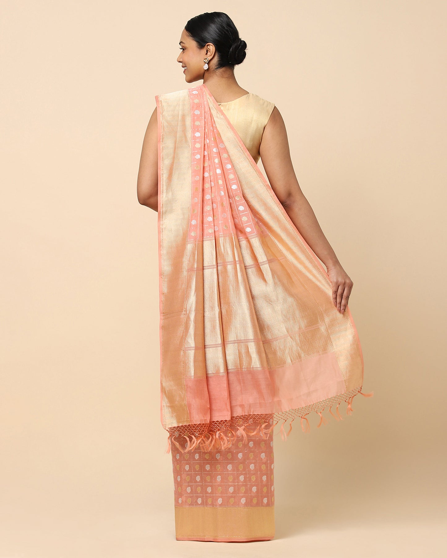 Daamini Kadwa Silk Cotton Saree