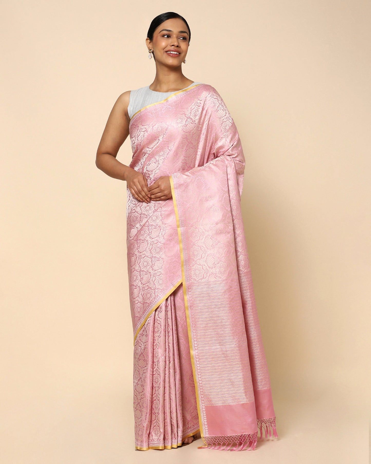 Anvi Tanchoi Silk Saree