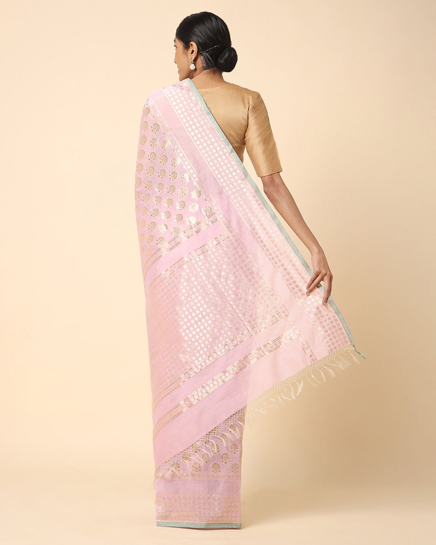 Aadhila Powdi Silk Cotton Saree
