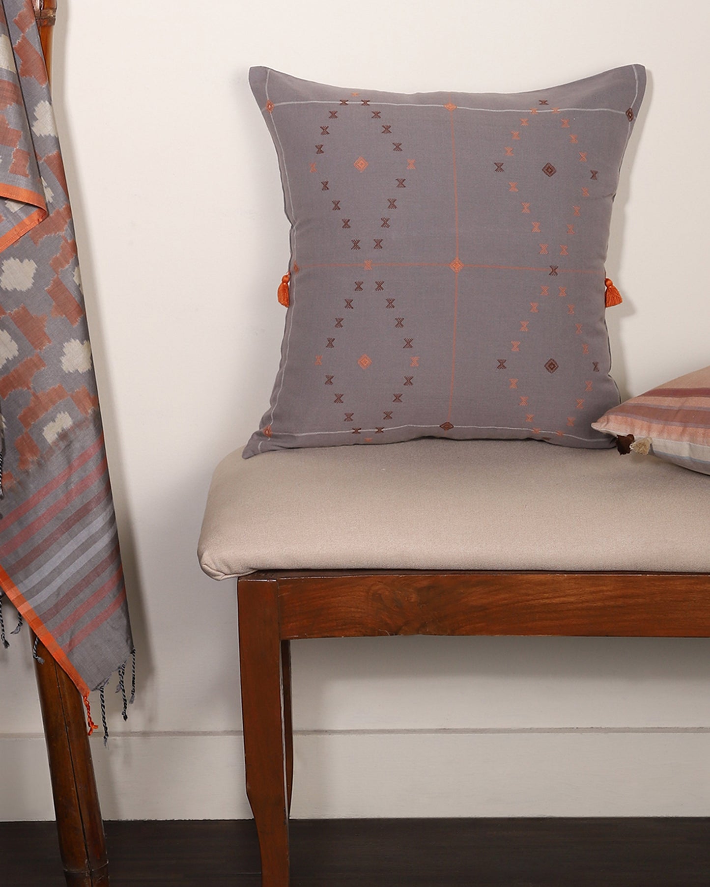 Sierra Extra Weft Cotton Cushion Cover