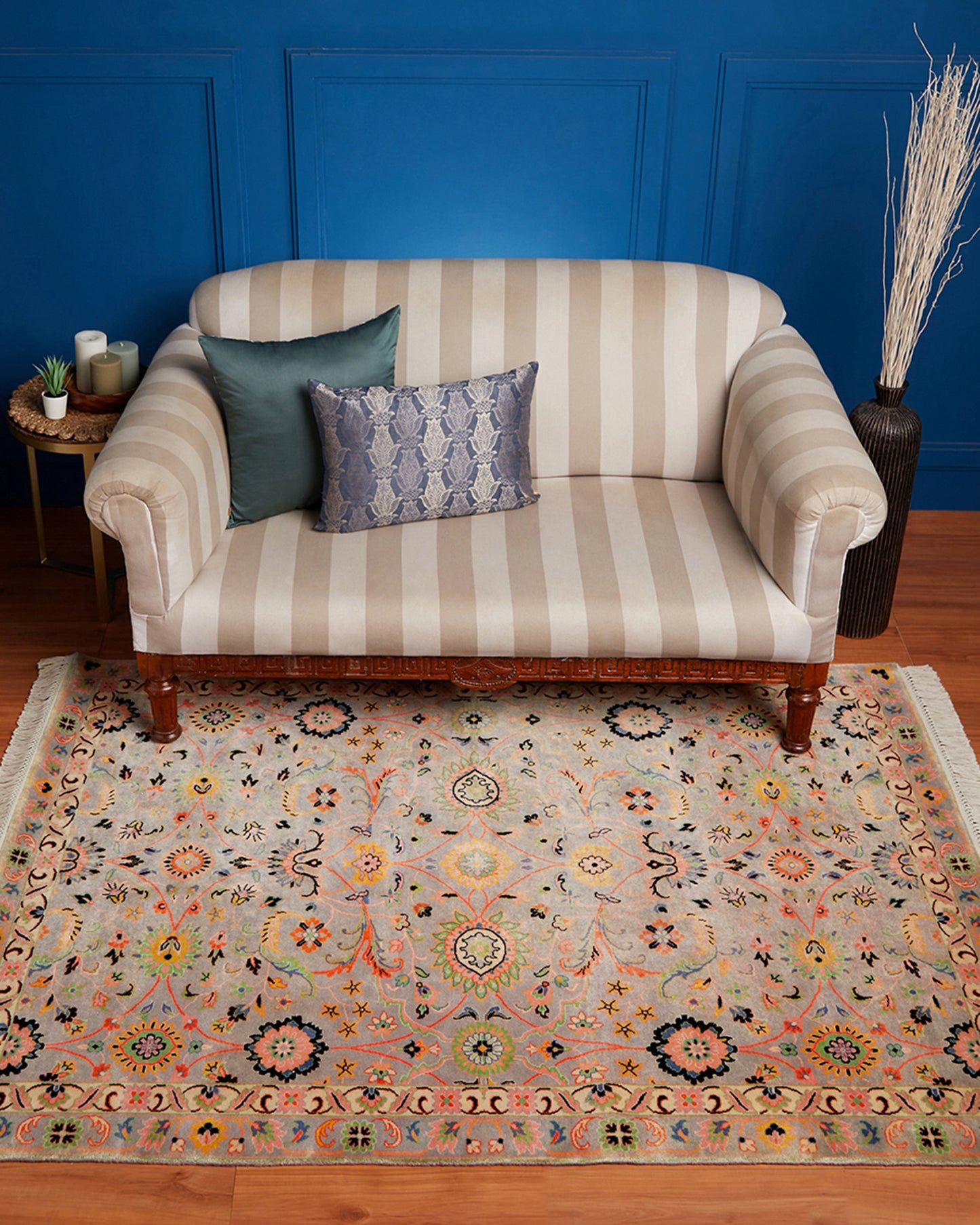 Utkal Hand Knotted Cotton Wool Rug