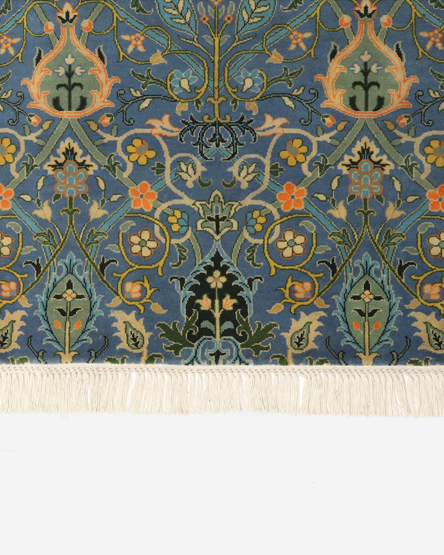Andhra Hand Knotted Cotton Wool Rug