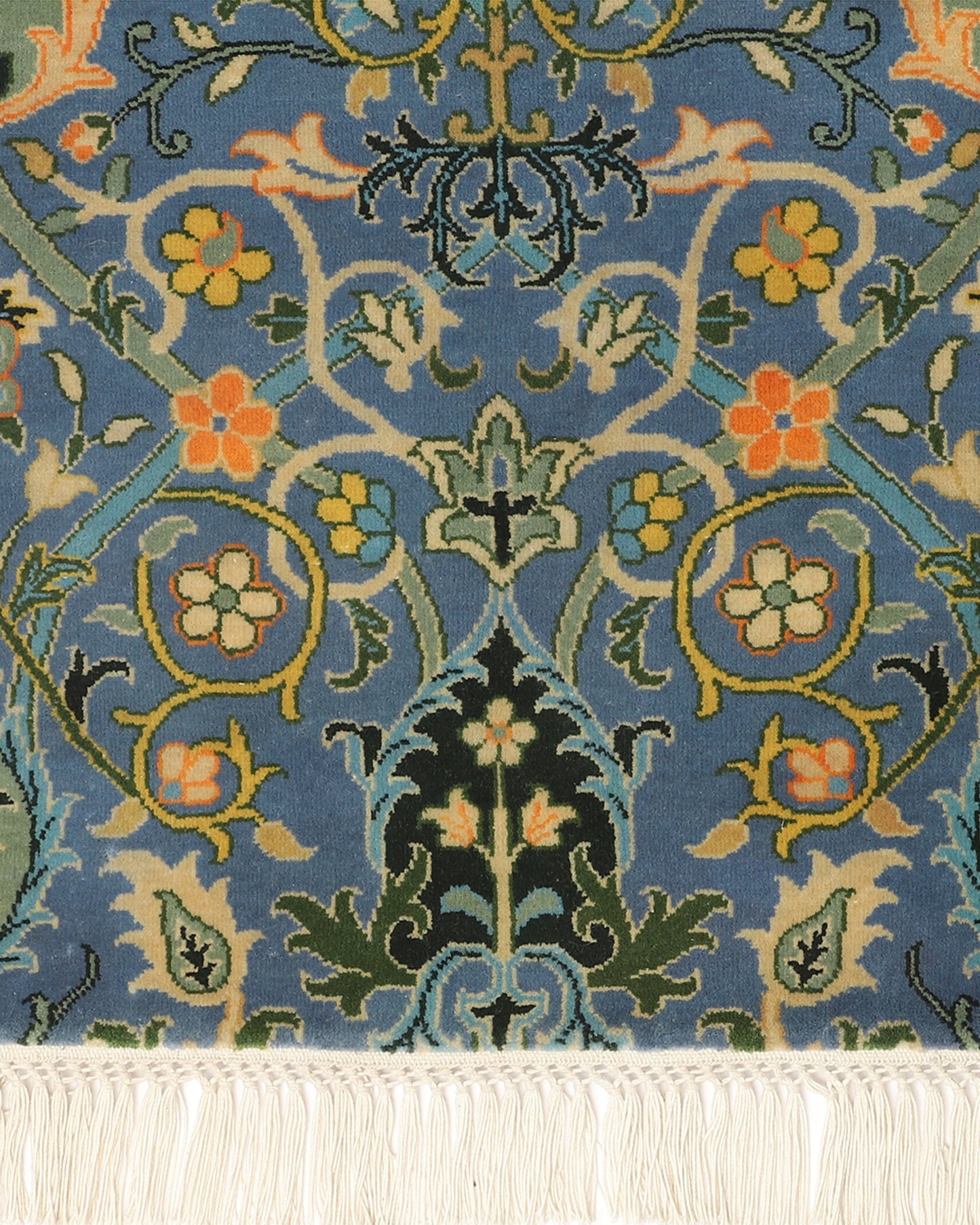 Andhra Hand Knotted Cotton Wool Rug