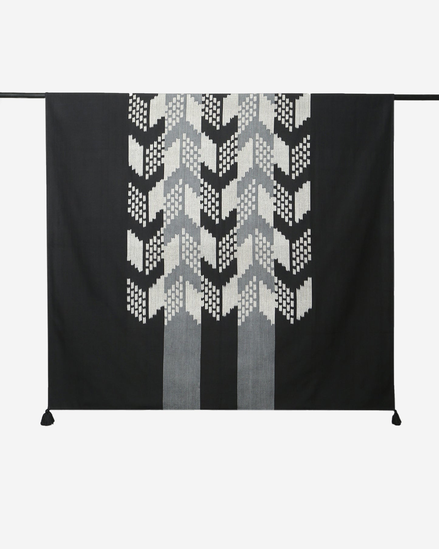 Akshara Warp Ikat Cotton Table Cover