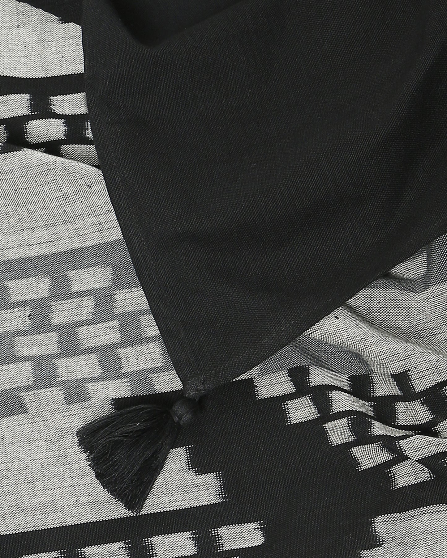 Akshara Warp Ikat Cotton Table Cover