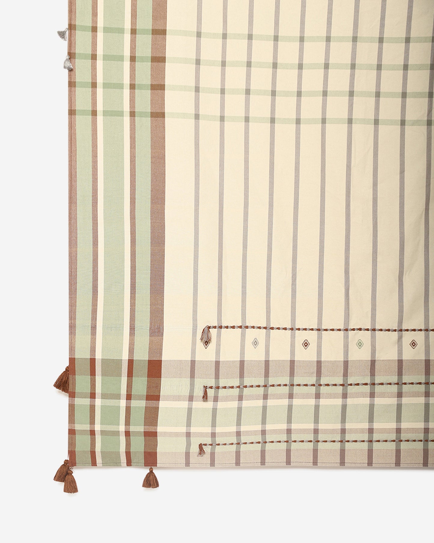 Agata Extra Weft Cotton Table Cover