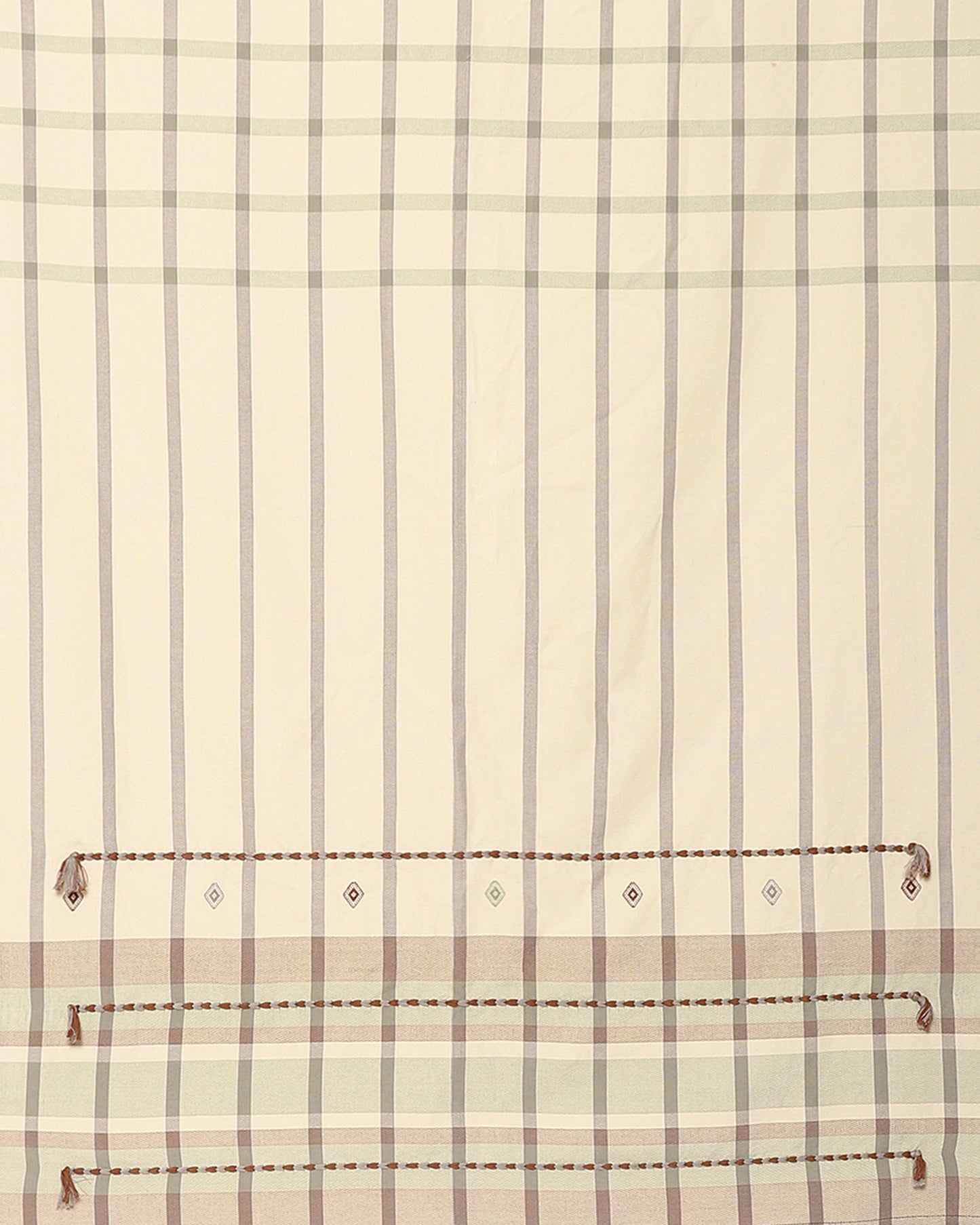 Agata Extra Weft Cotton Table Cover
