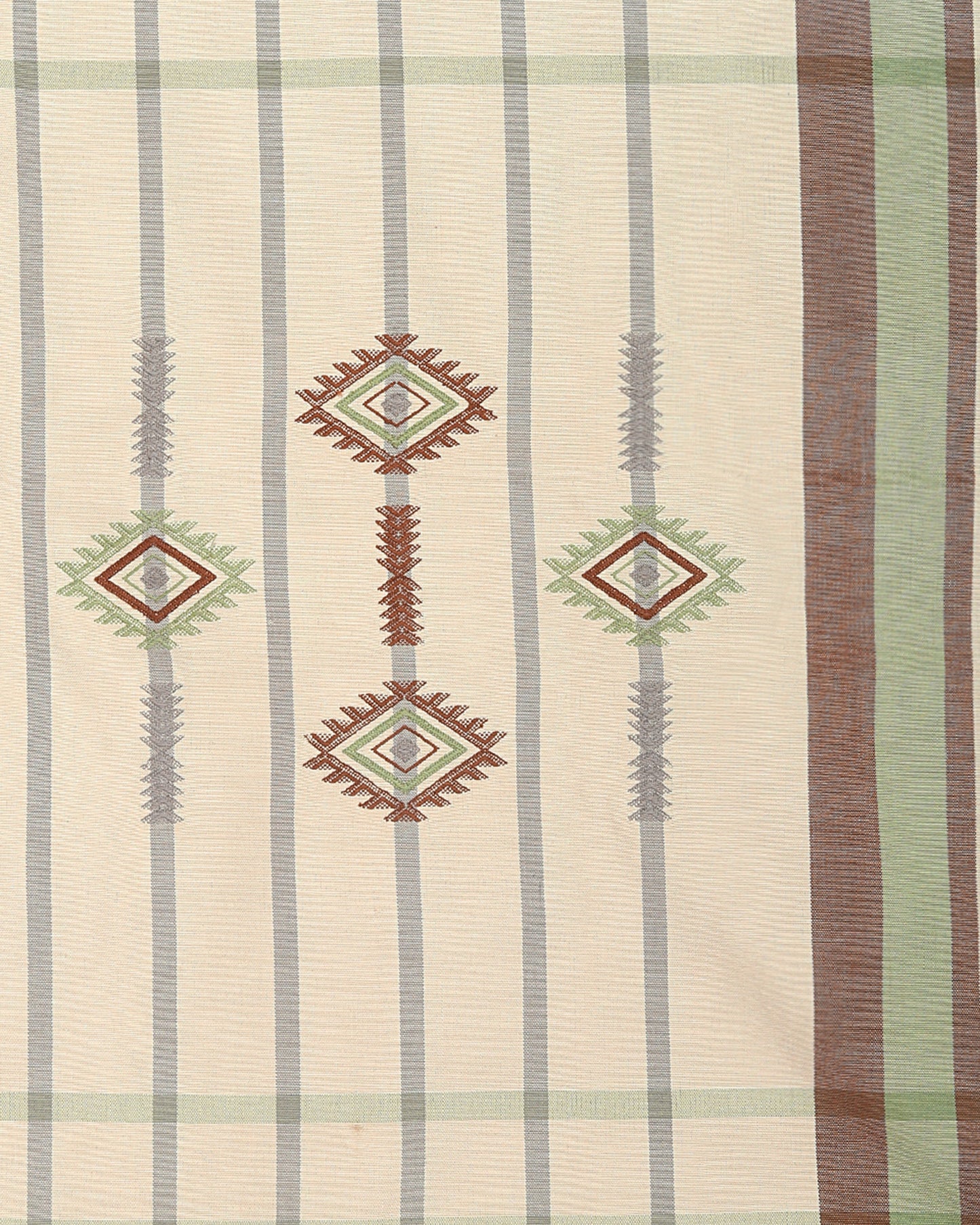 Agata Extra Weft Cotton Table Cover