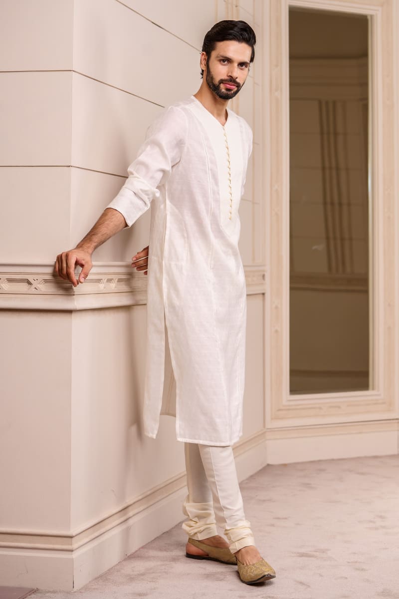 Buta Jacquard Kurta Set