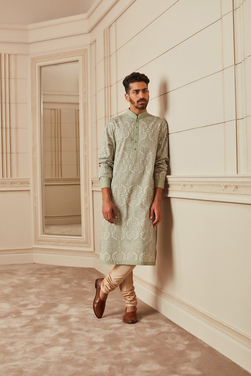 Jade Printed Kurta Set