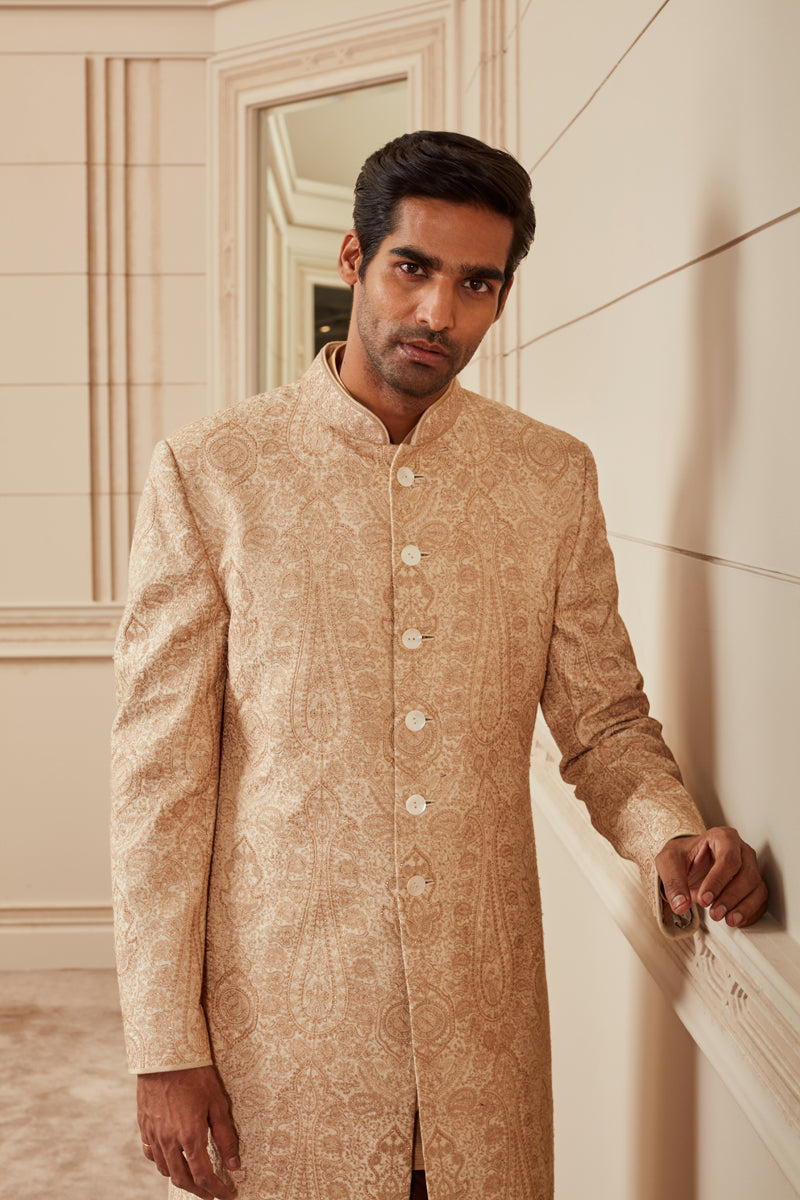 Beige Achkan new