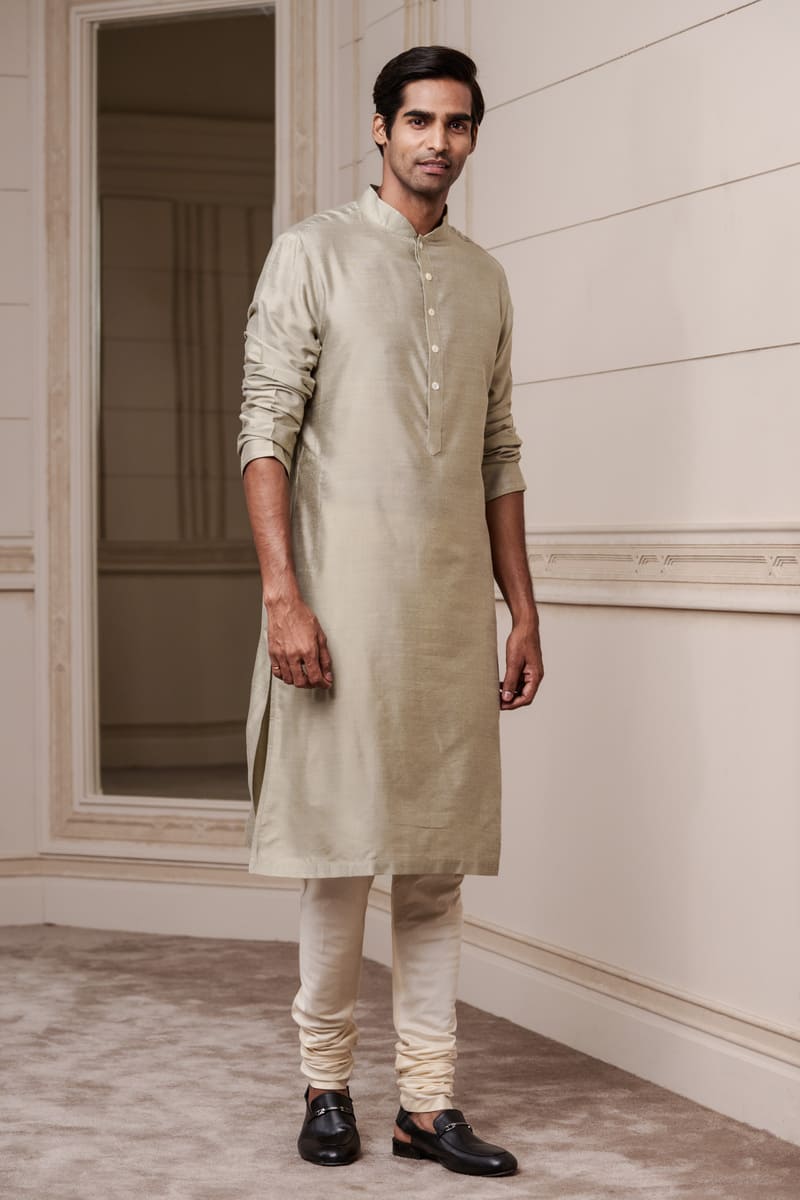 Zero Point Collar Single Kurta