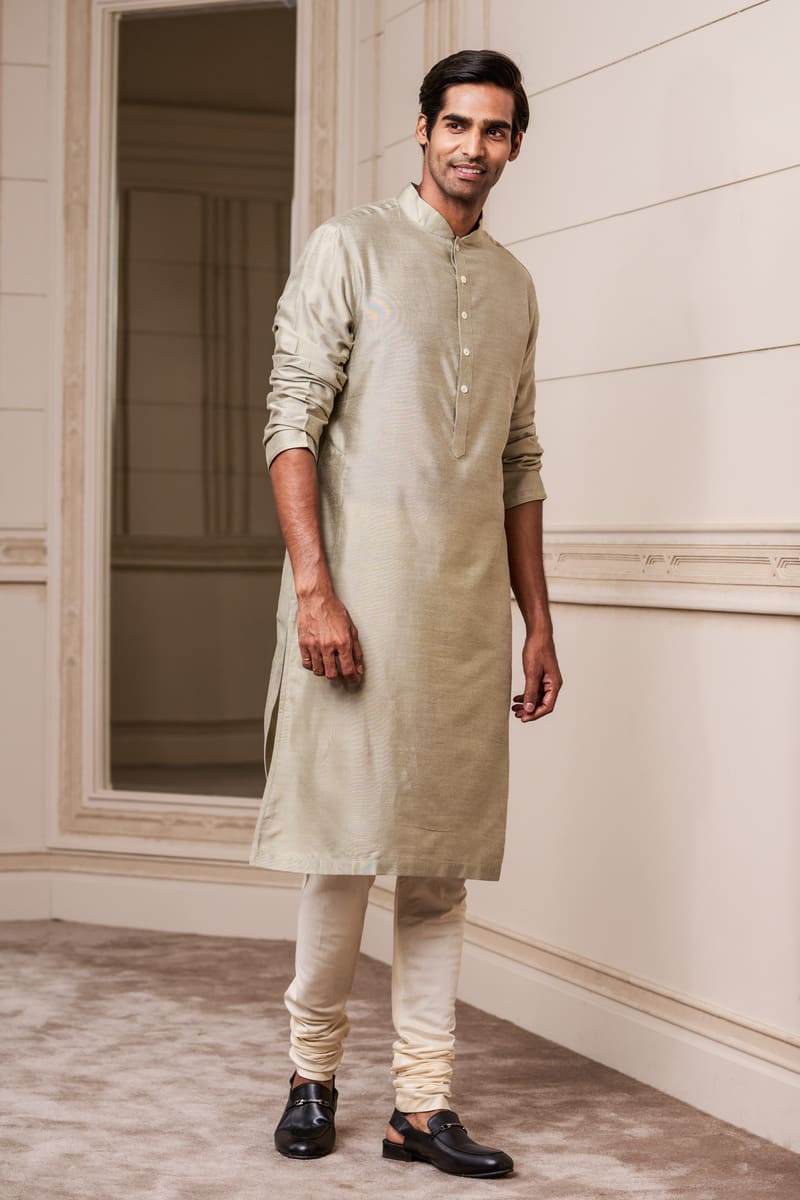 Zero Point Collar Single Kurta