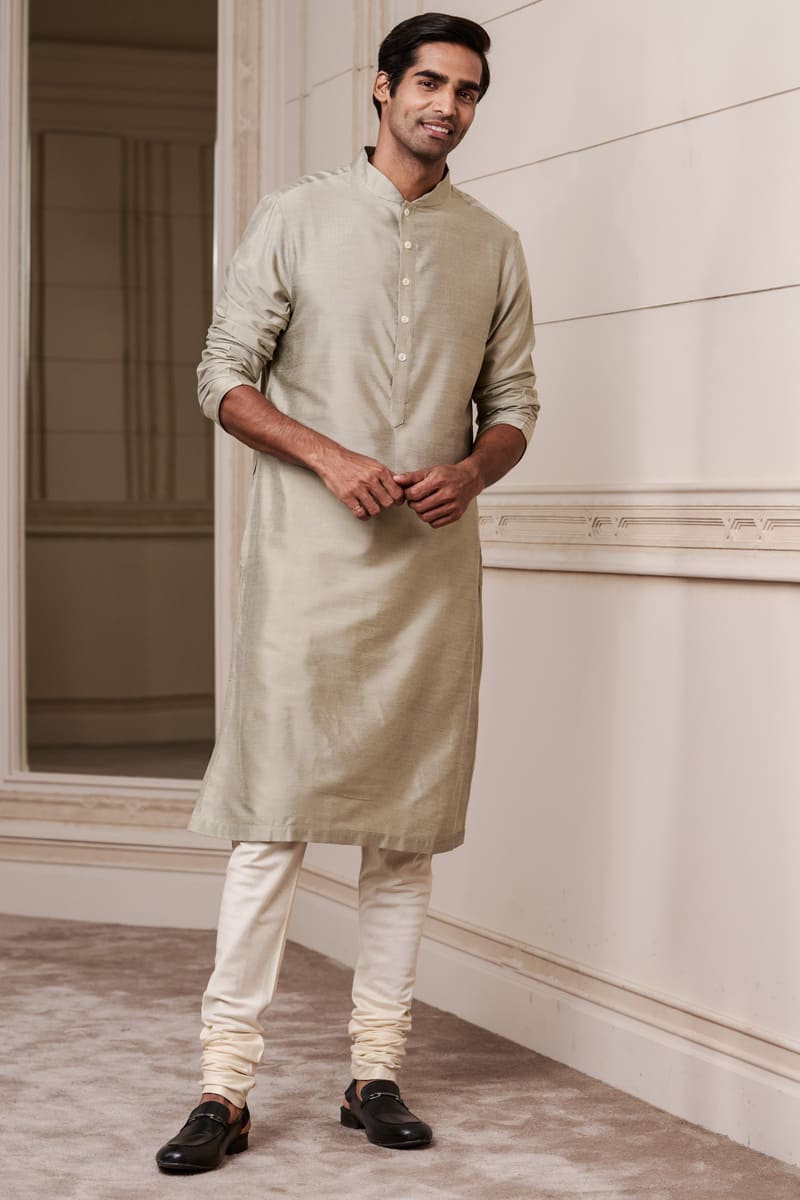 Zero Point Collar Single Kurta