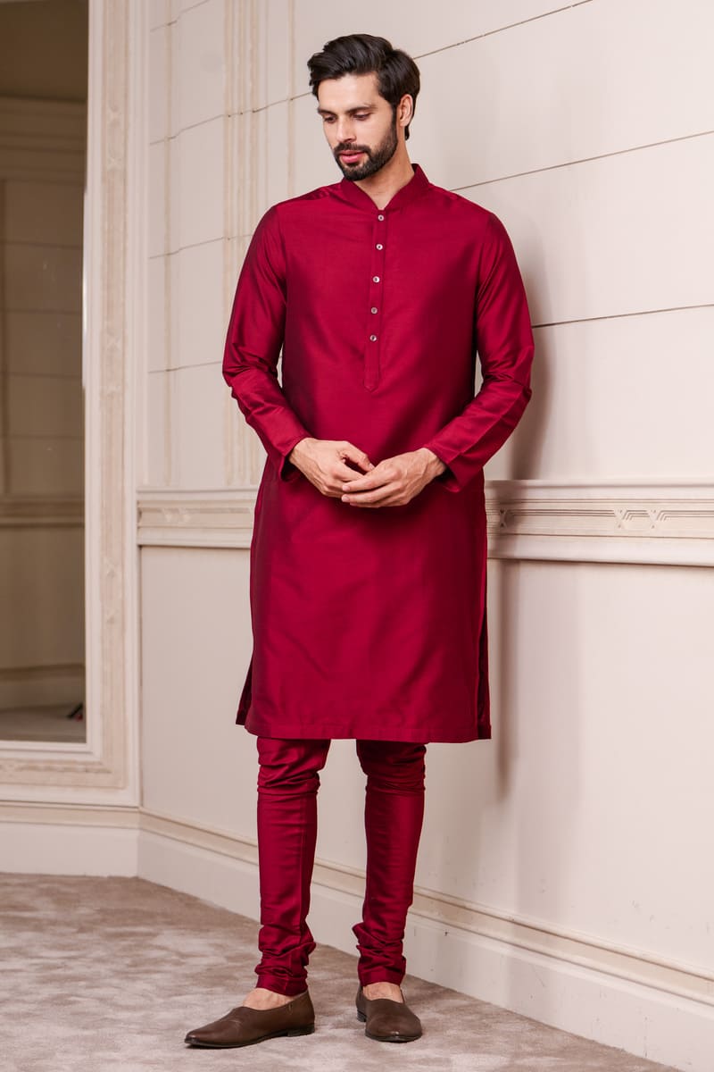 Zero Point Collar Single Kurta