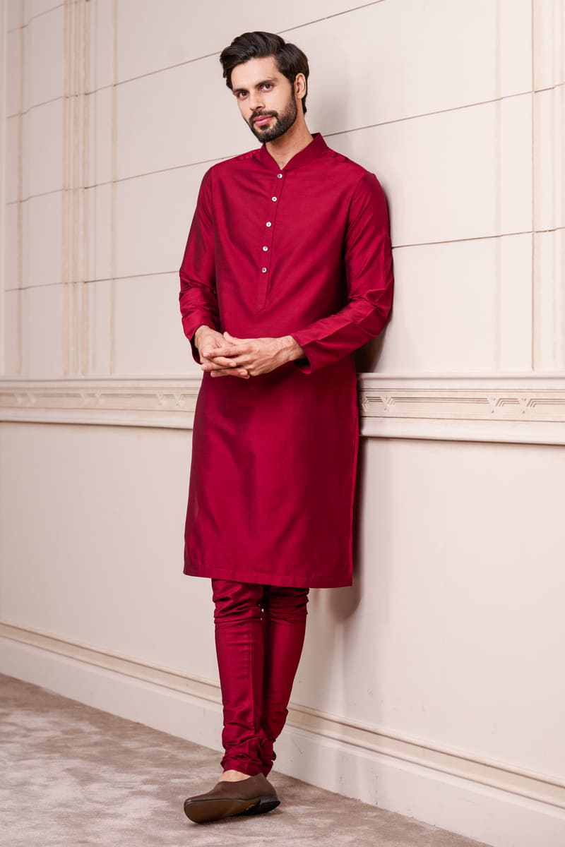 Zero Point Collar Single Kurta