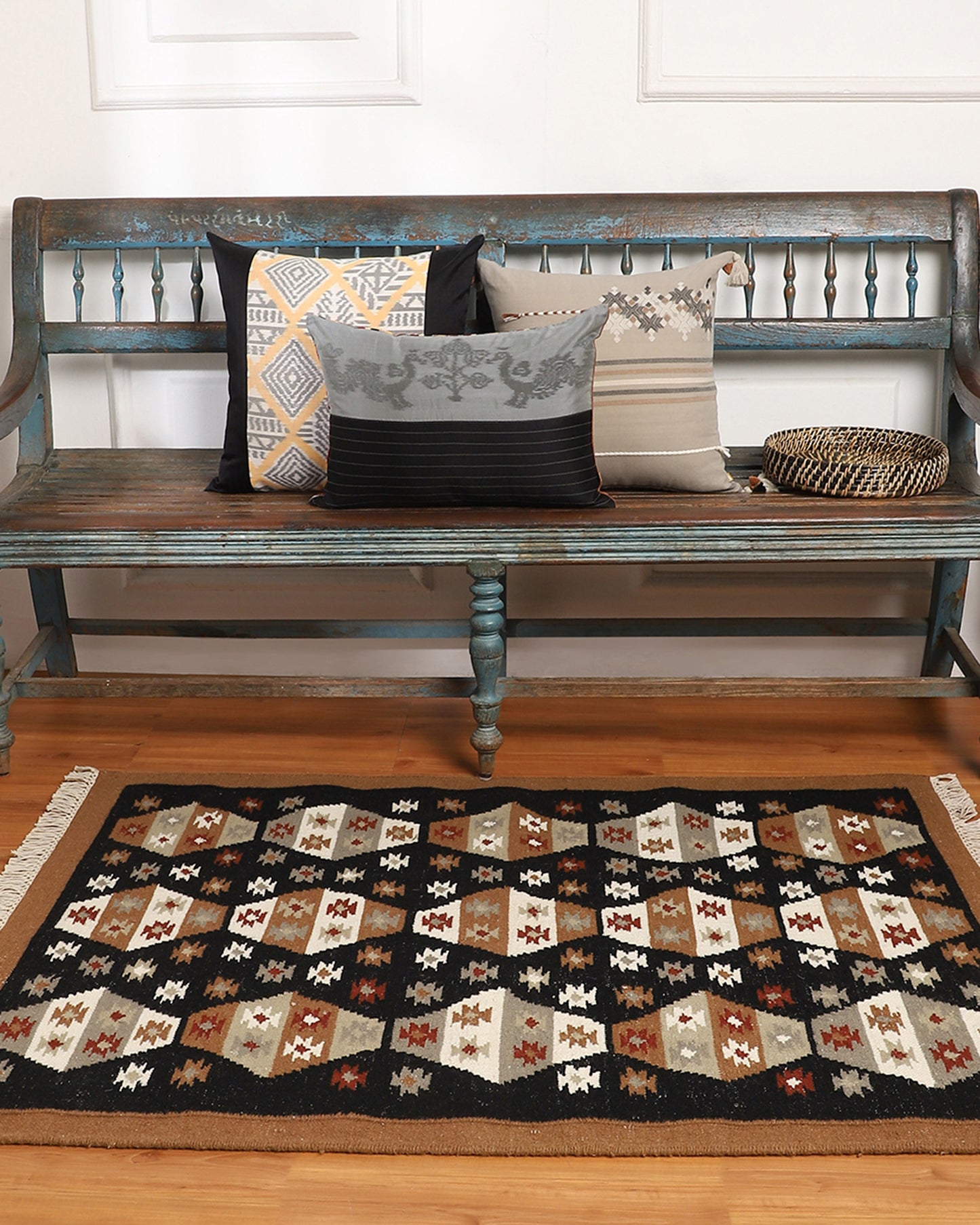 Ekta Panja Cotton Wool Rug