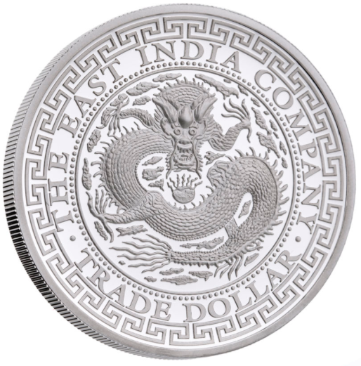 The Trade Dollar 1oz Silver Proof Five Coin Set
