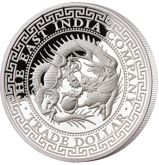 The Trade Dollar 1oz Silver Proof Five Coin Set
