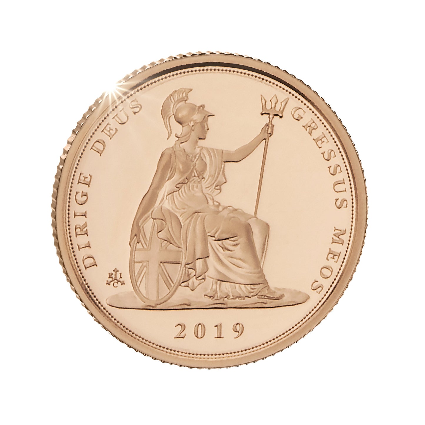 The 2019 Quarter Sovereign Gold Proof Coin