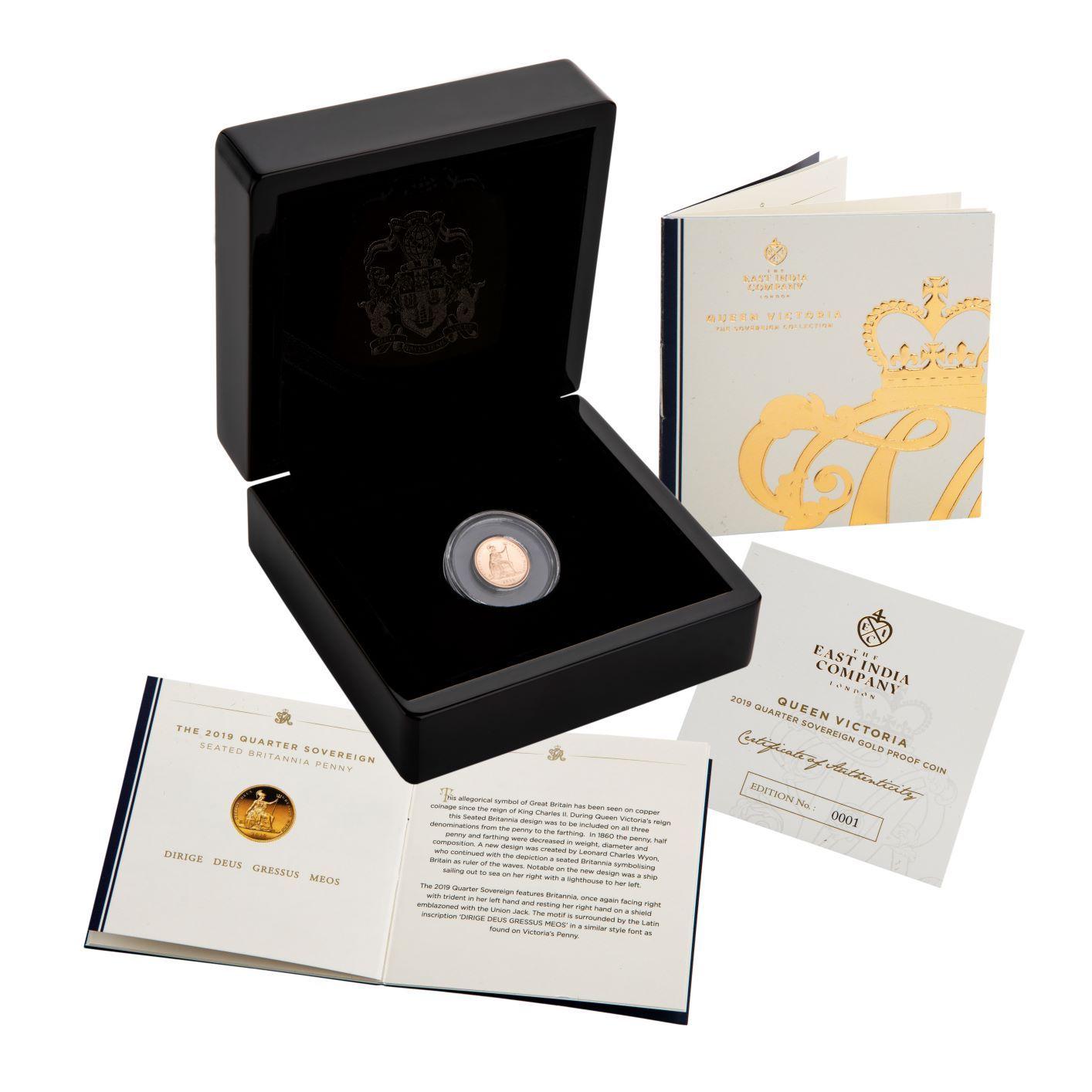 The 2019 Quarter Sovereign Gold Proof Coin