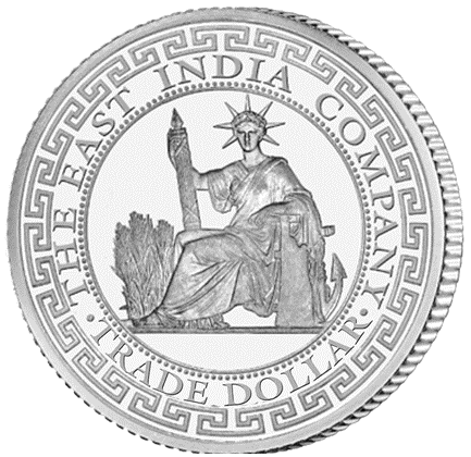 The Trade Dollar 1oz Silver Proof Five Coin Set