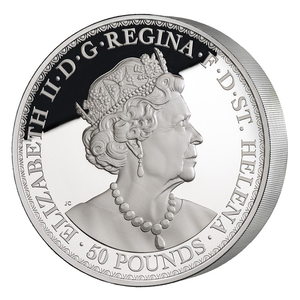 2021 Una & the Lion 1kg Silver Proof Kilo Coin - SOLD OUT
