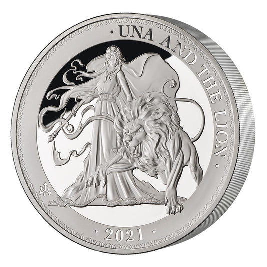 2021 Una & the Lion 1kg Silver Proof Kilo Coin - SOLD OUT