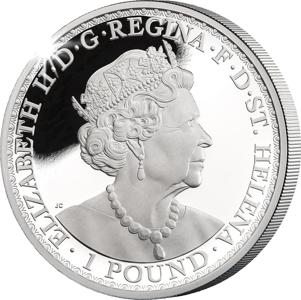 2021 Una & the Lion 1oz Silver Proof Coin SOLD OUT