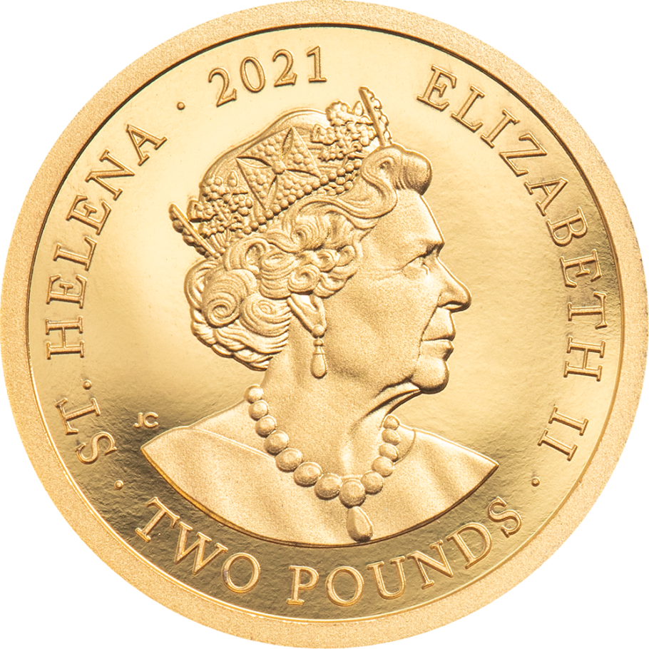 2021 Napoleon 200th Anniversary 1/4oz Gold Proof Coin