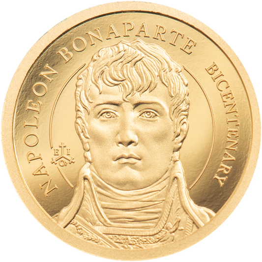 2021 Napoleon 200th Anniversary 1/2g Gold Proof Coin