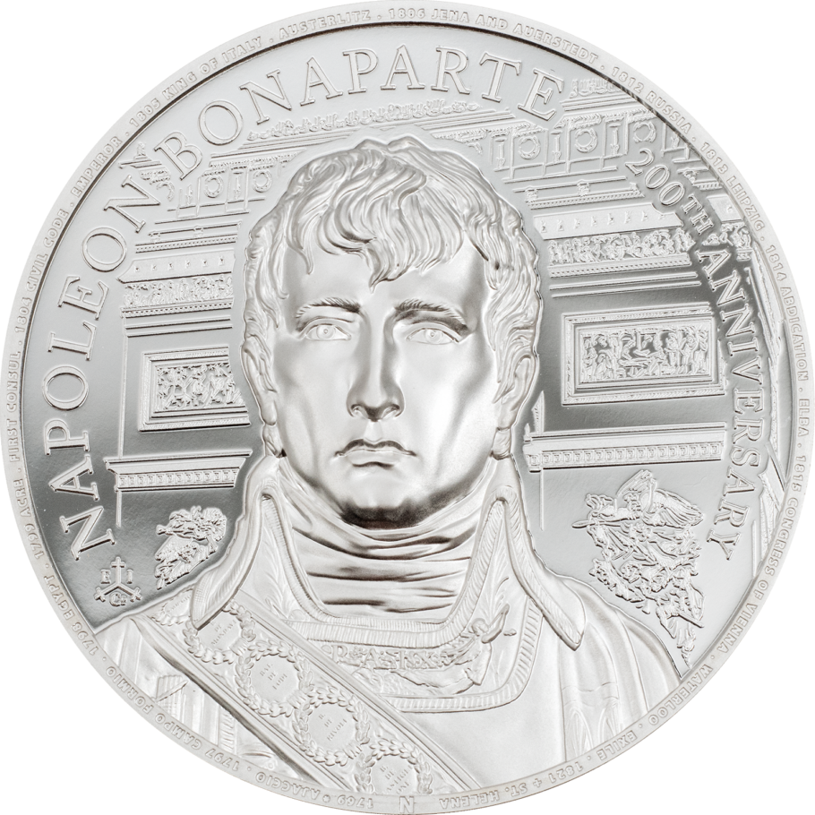 2021 Napoleon 200th Anniversary 1oz Silver Proof - SOLD OUT