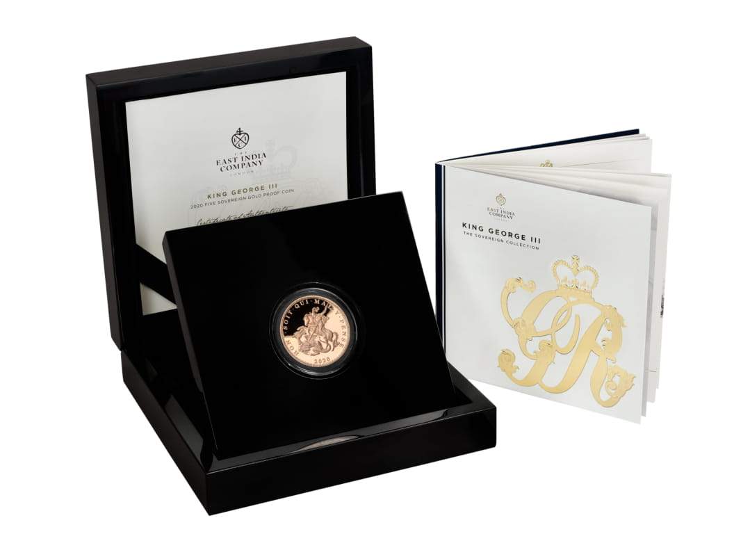 2020 Five Sovereign Gold Proof Coin