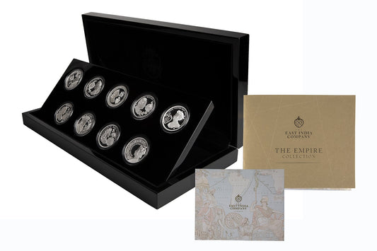 The 2019 Empire Collection - Monarchs - Nine 1oz Silver Proof Coin set