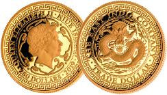 The Trade Dollar Collection 1oz Gold Proof Five Coin Set