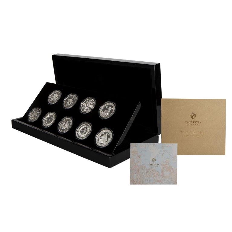 The 2019 Empire Collection - Coins that built an Empire - Nine 1oz Silver Proof Coin set