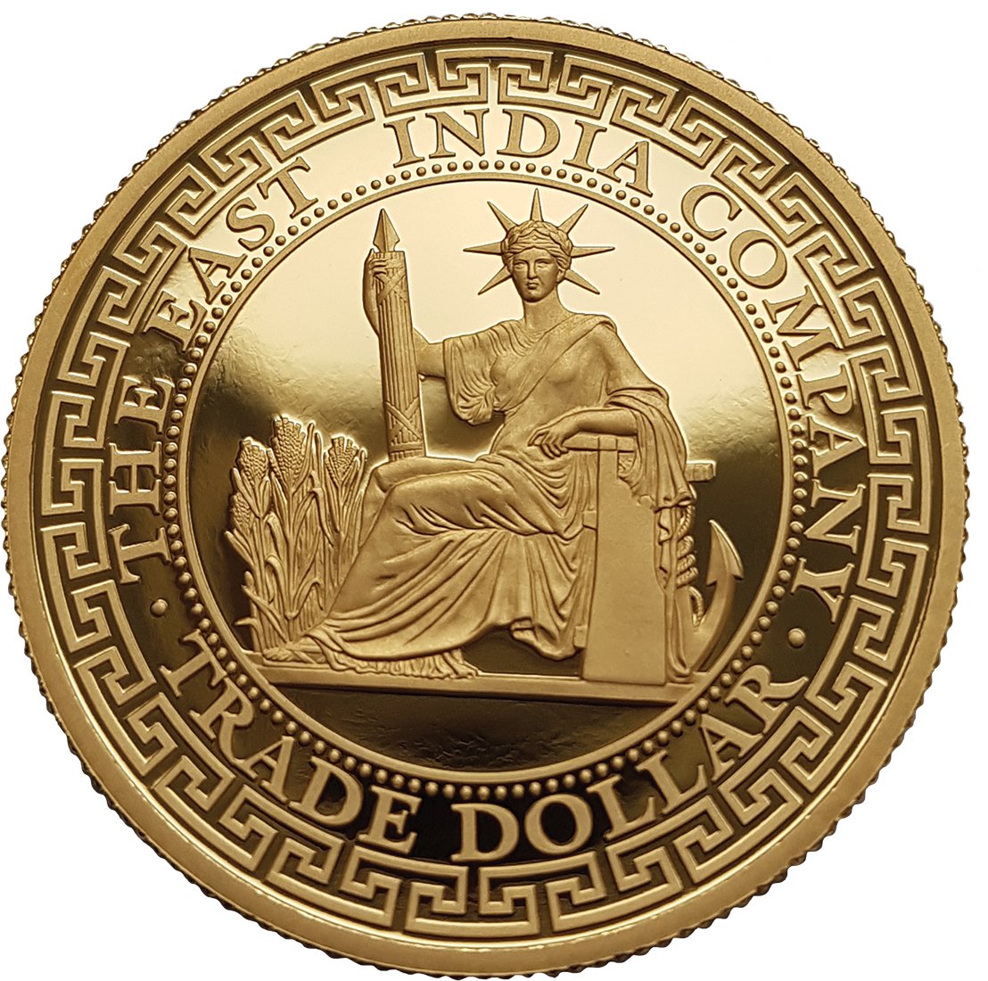 2020 French Trade Dollar 1oz gold proof coin