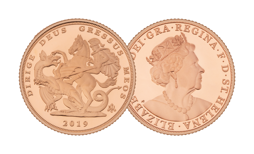 The 2019 Sovereign Gold Proof Five Coin Set