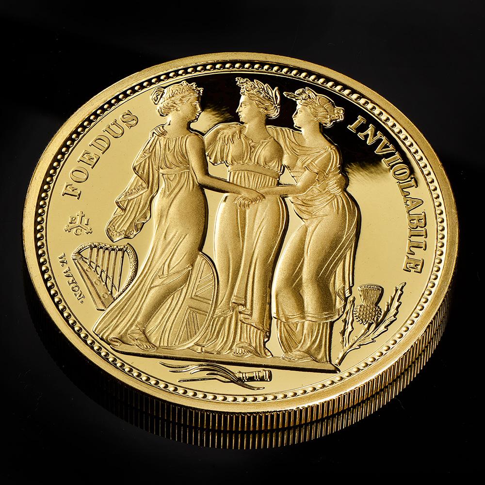Masterpiece 2021 Three Graces 2oz Gold Proof Coin