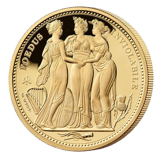 Masterpiece 2021 Three Graces 2oz Gold Proof Coin