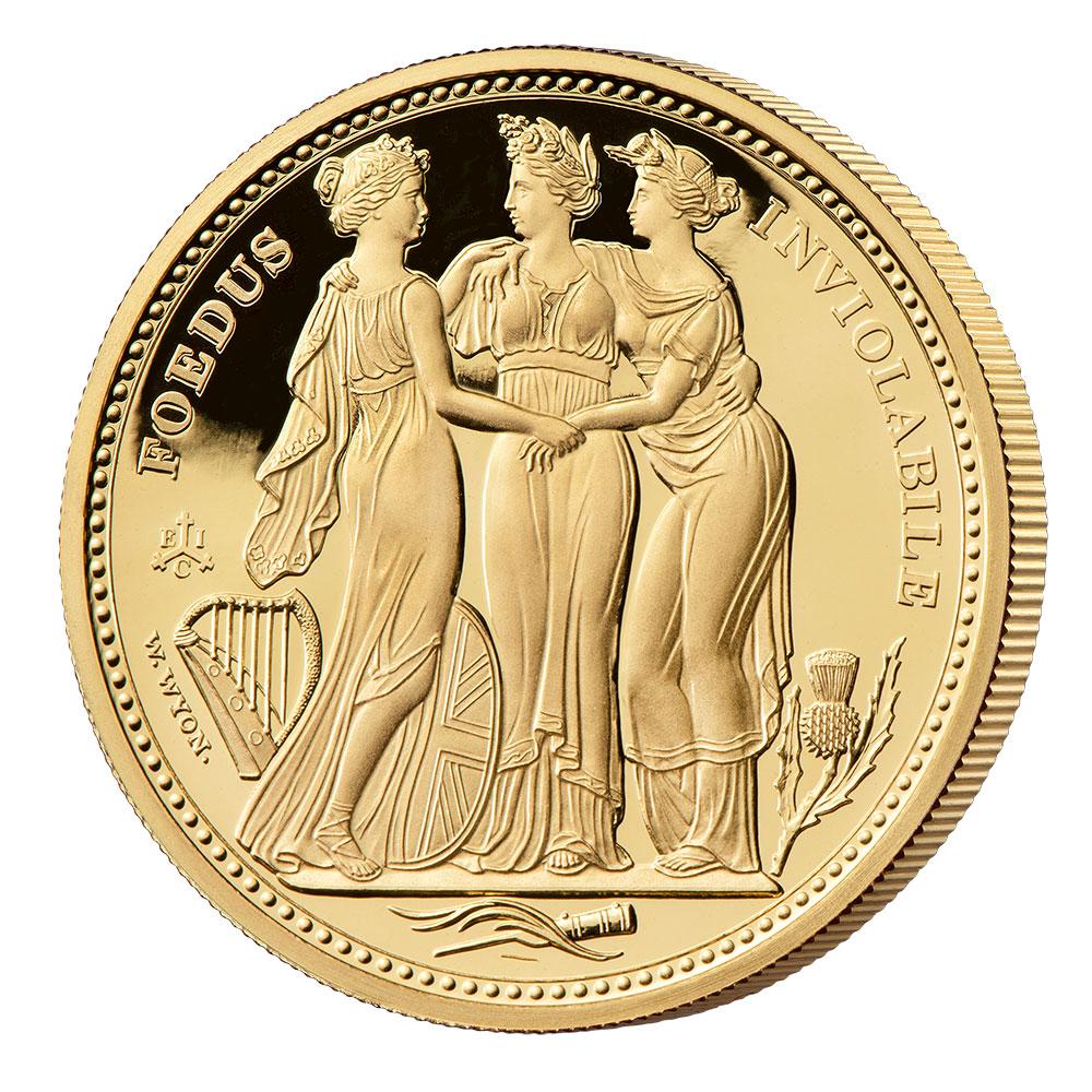 Masterpiece 2021 Three Graces 5oz Gold Proof Coin