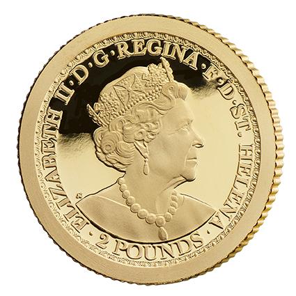 2020 Una and the Lion 1/2g gold proof coin