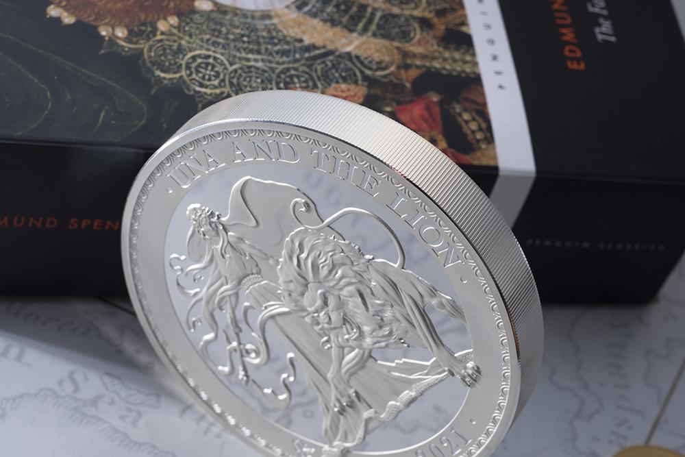 2021 Una & the Lion 1kg Silver Proof Kilo Coin - SOLD OUT
