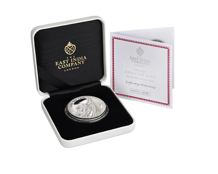 2020 Una and the Lion 1oz Silver Proof Coin - SOLD OUT