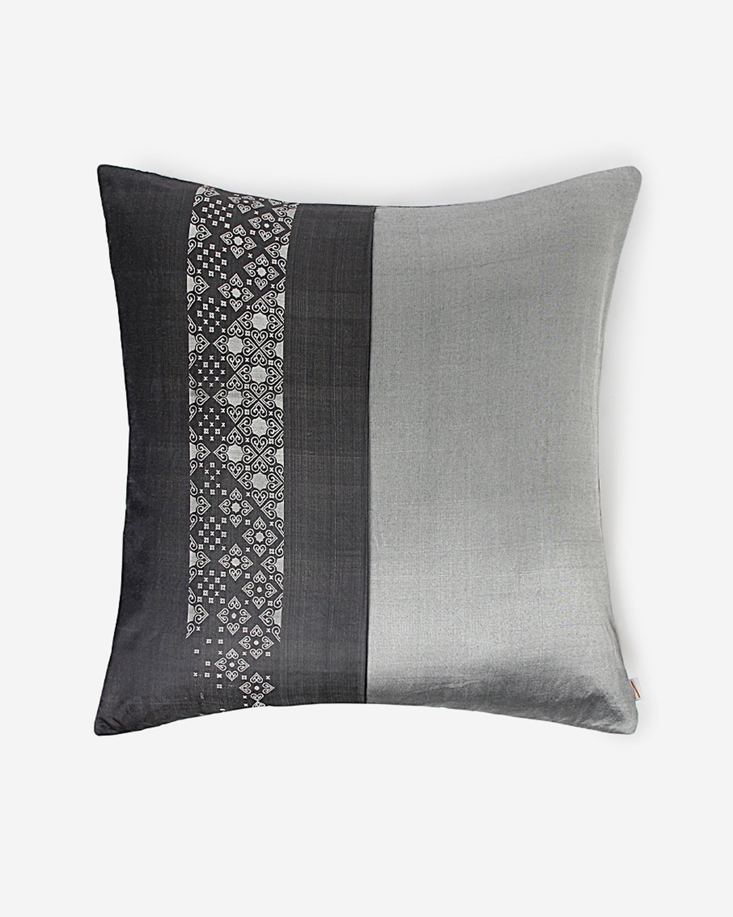 Star Ardh Satin Brocade Silk Cushion Cover